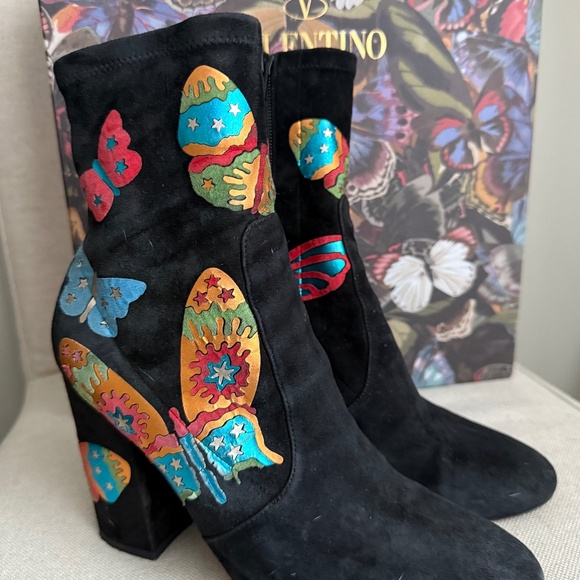 Valentino Butterfly Boots | Size 38 | Special Ed. - Picture 1 of 12